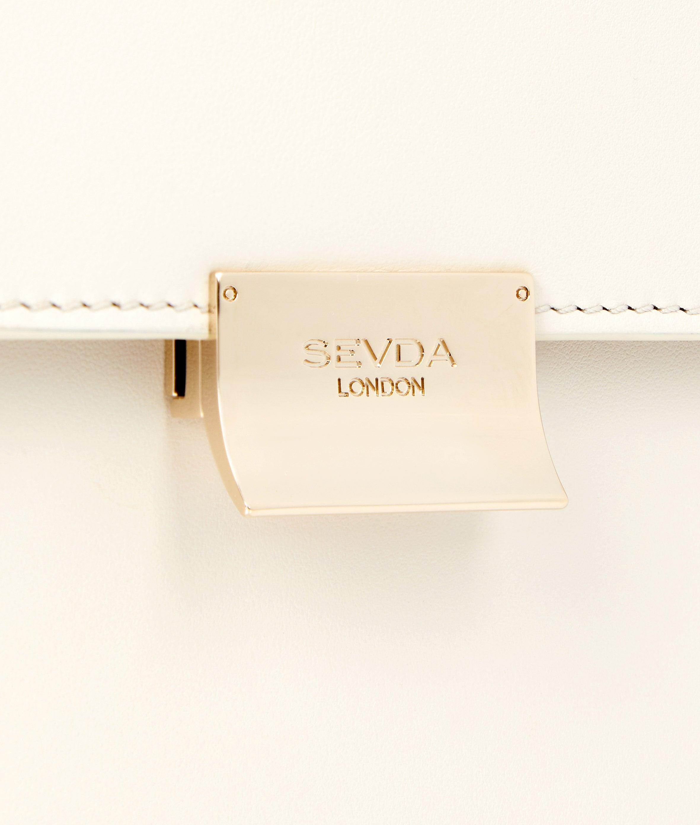 Kate Shoulder Bag Off White | Sevda London Designer Bags