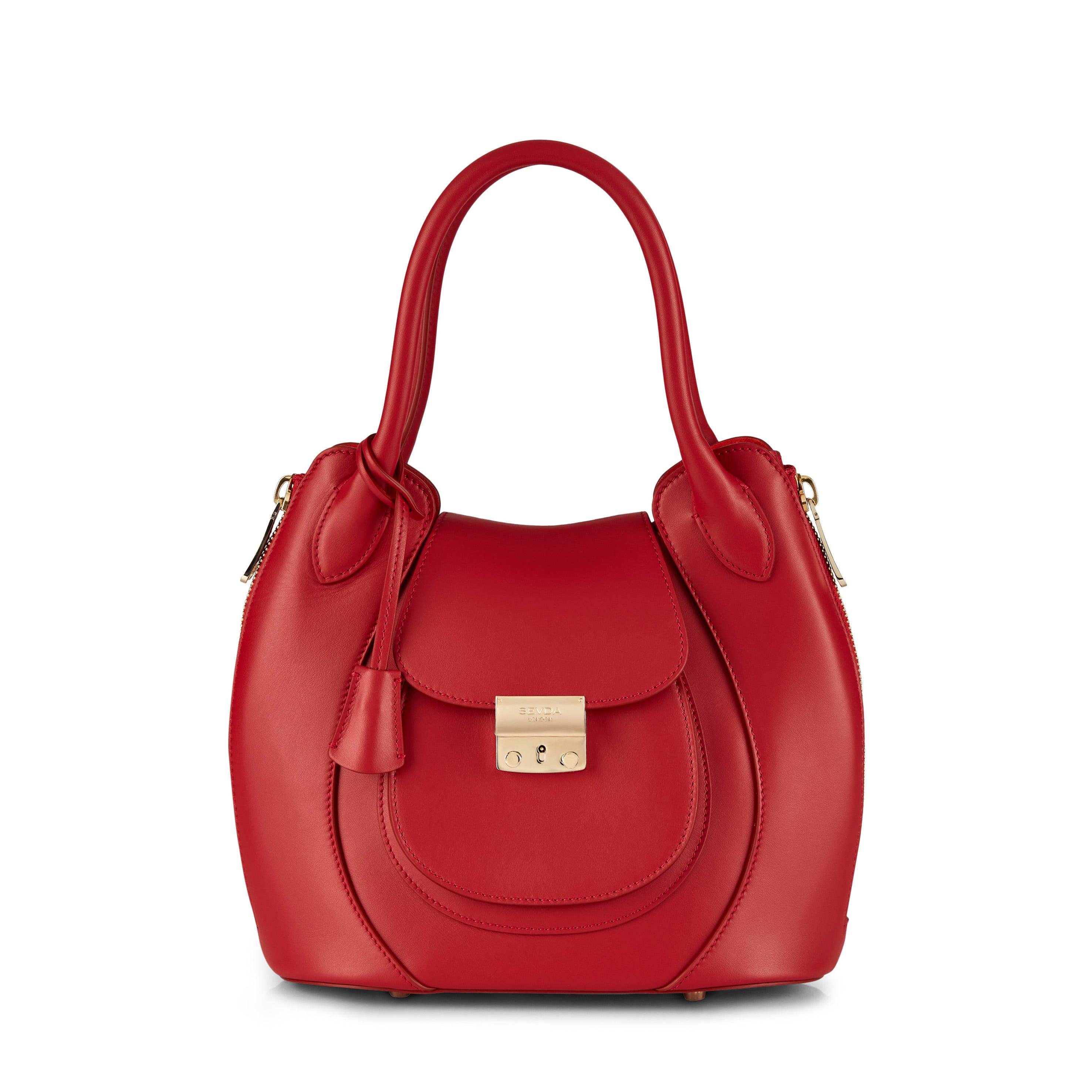 Red best sale designer purse